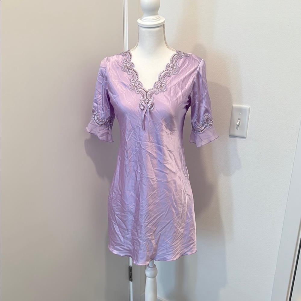 Vintage satin slip
